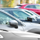 Rows of cars